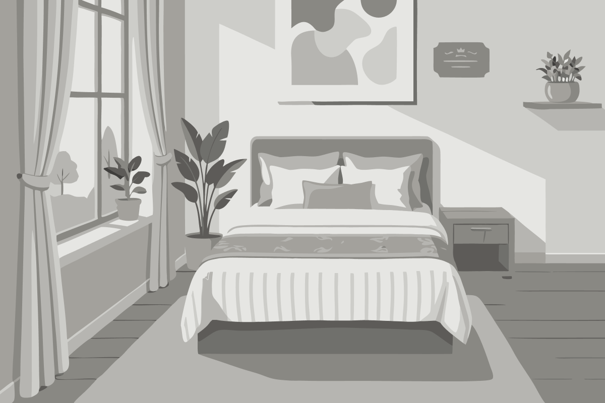 Chambre Lit Queen-Size - Fumeurs